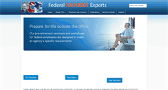 Desktop Screenshot of federalcareerexperts.com